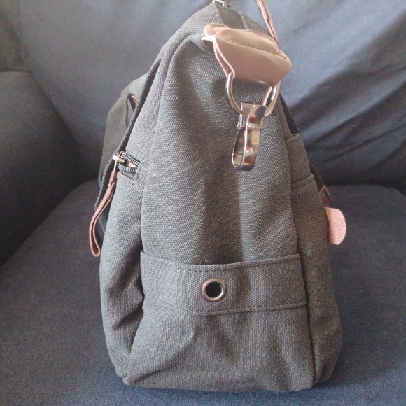 NEW Women Canvas Shoulder Handbag - Picture 5 of 11